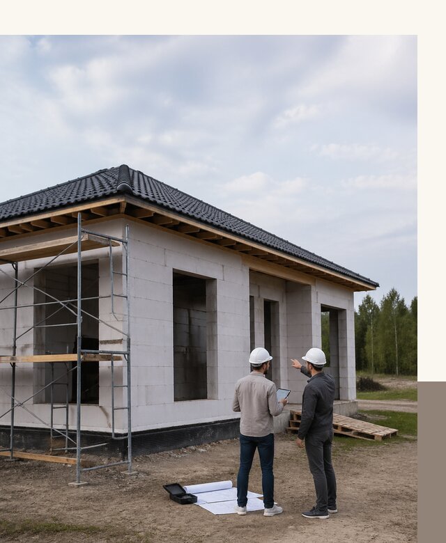Проектирование одноэтажных домов из газобетона в Белой Калитве